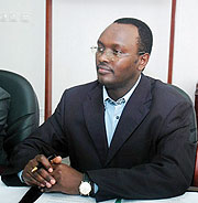 Emmanuel Hategeka, CEO, Private Sector Federation. (File photo)
