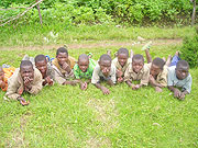 Some of the needy children in Kinigi photo B Mukombozi.