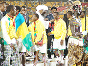 Atraco players receive their winneru2019s medals last Sunday. The 2009 Kagame Cup champions now turn their attention to the MTN Peace Cup this afternoon. (Photo/ M. Ayuro)