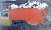 A garbage collection truck. Kigali City Council ought to centralise garbage collection in the city