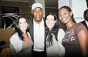 Danny Glover with fans in Kigali recently