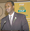 Emmanuel Hategeka the PSF CEO 