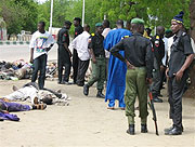 The immediate crisis may be over in Nigeria, but the threat of violence remains. Government security forces today attacked a mosque filled with Islamist militants, killing scores of fighters and forcing more to flee.