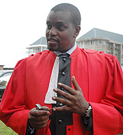 COMMITTED TO JUSTICE; John Bosco Mutangana