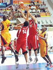 Egypt got off to a good start, beating Mozambique 72-62.