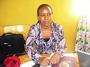 Ruth Mukakimenyi, the coordinator of the training.