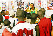 Expo goers at a stall (file photo).