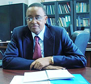 NUR Rector Prof Silas Lwakabamba (File Photo)