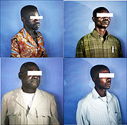 All are Congolese men who were recently raped and agreed to be photographed. (Photo / Jehad Nga for The New York Times)