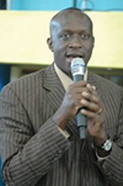 Sports Minister Joseph Habineza