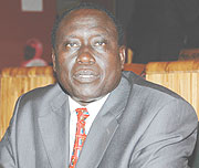 TO RECEIVE DRAFT LAW ON MEDICAL RISKS:   Justice Minister and Attorney General,Tharcisse  Karugarama