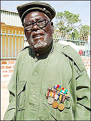 Mohammed, named Private African Banana by the British, fought in the Second World War