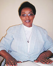 Sr Maria Goretti Mukarubayiza the schoolu2019s director (Photo Paul Ntambara).