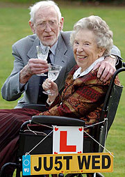 Not even age can take away true love