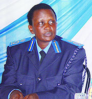 The Acting Chief Superintendant Mary Gahonzire. How are the National Police attempting to prevent crime