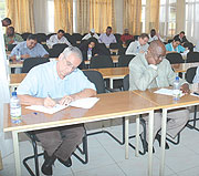 Some of the candidates for Rwandan citizenship