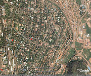 Cross section of Kiyovu streets  and rugunga