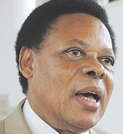 EAC Secretary General Juma Mwapachu