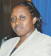 Kigali City Mayor Dr Aisa Kirabo