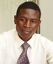 Jean de Dieu Kabendera the job desk program manager at YES Rwanda