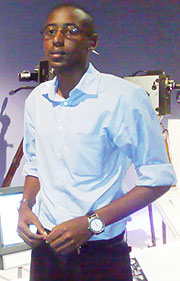 Director of  Rwanda Cinema Centre, Pierre Kayitana
