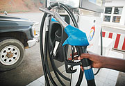 A gas filling station in Kigali (File Photo)