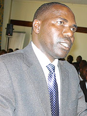 on the run: Cyprien Nsengimana