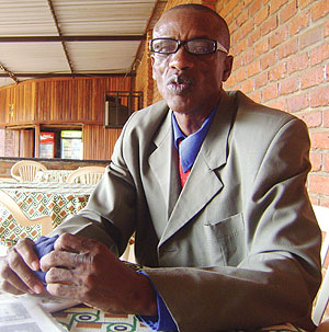 PONDERING SUING: Richard Mugenzi. (Photo/ K. Kamasa)