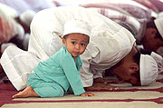 In the month of Ramadan, young and old are encouraged to pray and seek Allah