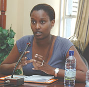 Lillian Mupende,  Director of  Urban Planning Kigali City Conncil.
