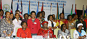 Participants pose for a group photo during the conclusion of the WHO Summit (Photo F Goodman)