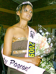 Miss KIM 2009, Angelique Umutesi.