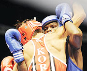 Bikorimana was no match for Korean Park Kwan (File Photo)