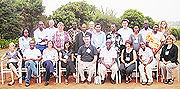 Participants at the roundtable meeting on Radio, convergence, and development in Africa taking place in Huye. (Photo: P. Ntambara)