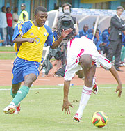 NO DEAL YET; Baby (l) is yet to sign with FC Nantes after delays in securing his ITC. (File photo)