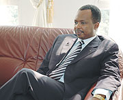 The State Minister for Environment, Mr.Vincent Karega. 
