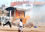 An image of the Kampala riots. Kingdoms might end up being a force that undermines a nations unity