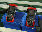 The Alira branded mobile phone  assembled in Rwanda