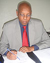 Damien Mugabo Director General of Rwanda Cooperative Agency(Photo Eugene Mutara)