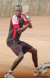REDEMPTION TIME:Jean Claude Gasigwa is desperate to get some wins to his name in the ITF Futures.