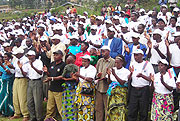 A cross section of the RPF members who attended the Burera general assembly.photo B Mukombozi
