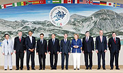 The old order. G8 leaders at the Aquila Summit.
