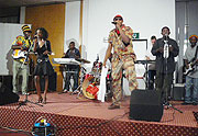 KNC performing at the launch of his film and album.