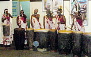Women drumming is no longer a taboo in modern Rwanda.