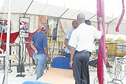 Exhibitors at the recently concluded Kigali International exhibition. (File photo)