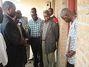 Eldoret Municipal councilors visit the settlement of the special groups in Musanze.Photo B Mukombozi
