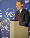 World Bank President Robert Zoellick at one of the pre-conference events (Internet Photo)