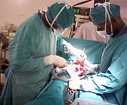 Saving lives in King Faisal Hospital. Hospital Administration is attempting to improve services.