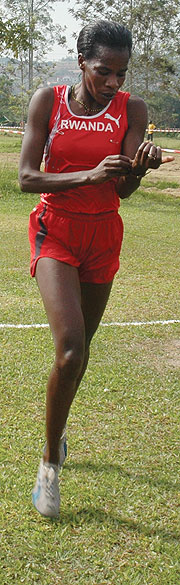Epiphanie Nyirabarame will be hoping to emulate her compatriots Disi and Mukasakindi, who won gold when she competes in the marathaon this  morning.