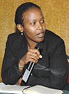 PLANNING FOR THE FUTURE: Clare Akamanzi